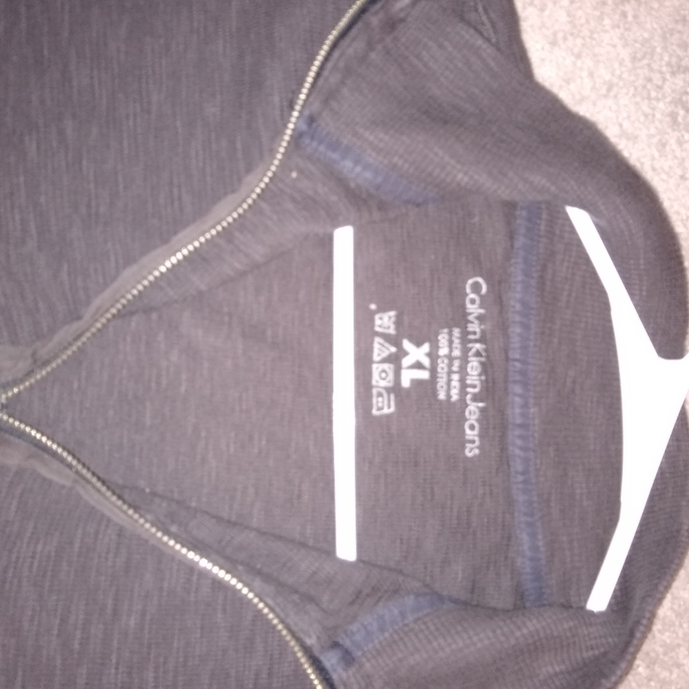 Calvin Klein men's 1/4-zip sweater